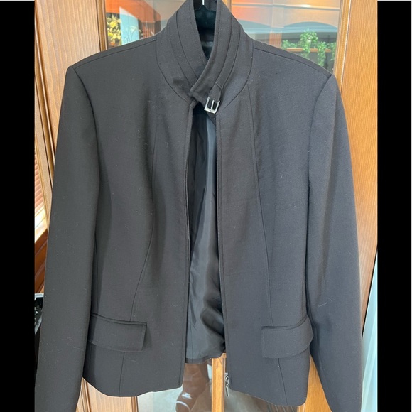 MAG by Magaschoni Brown Womens
Wool Mao Collar Blazer/Jacket Size 10 - Picture 2 of 9